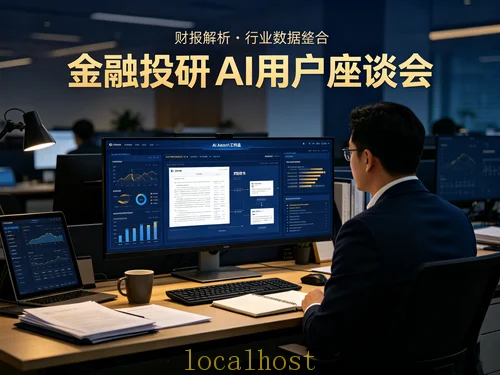 金融投研AI用户线下座谈会
