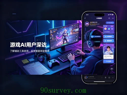 游戏AI用户深访招募