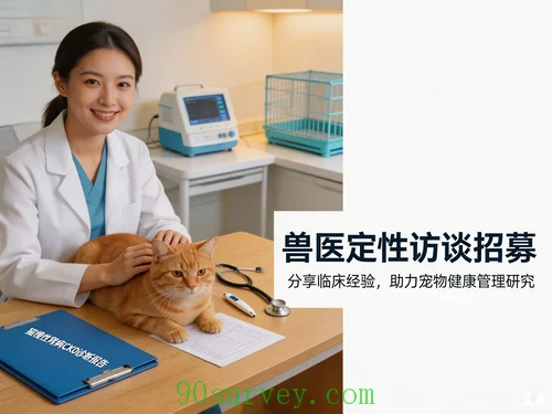 兽医定性访谈招募（猫慢性肾病）