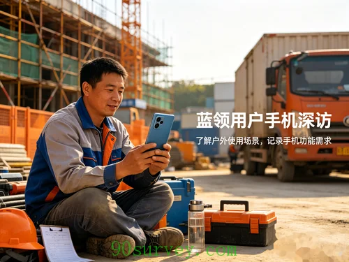 蓝领用户手机线上深访