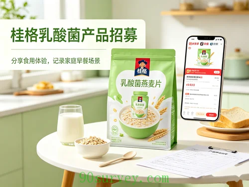 桂格乳酸菌产品用户招募
