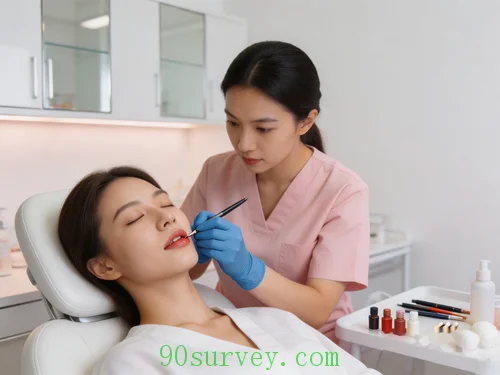 纹唇半永久体验招募（女生）