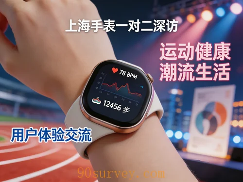 手表一对二深访（女性）招募