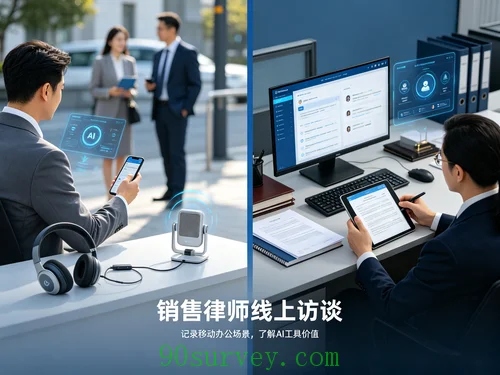 销售/律师线上访谈招募