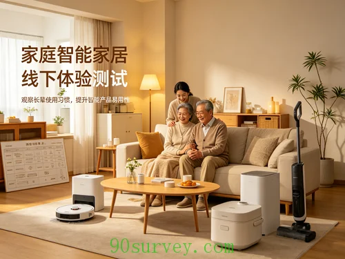 家庭智能家居线下体验测试