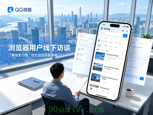 浏览器用户线下1V1访谈