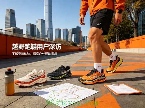 越野跑鞋用户线下深访