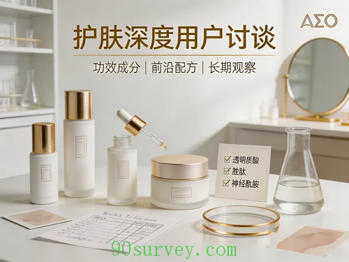 护肤深度用户访谈（小众功效品牌）